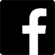 schwarzes Facebook-Logo